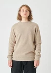 Cleptomanicx Sweatshirt Noitch Beige/Khaki/Braun