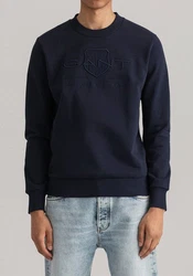Gant Sweatshirt D1. TONAL ARCHIVE SHIELD C-NECK 