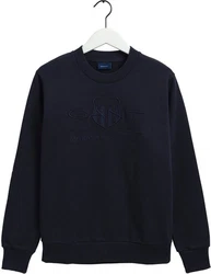 Gant Sweatshirt D1. TONAL ARCHIVE SHIELD C-NECK 