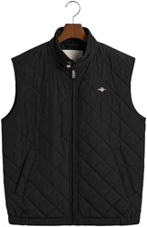 GANT Herren Steppweste QUILTED WINDCHEATER VEST schwarz