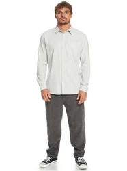 Quiksilver Langarmhemd Lhanbryde Grau/Hellgrau/Khaki/Beige