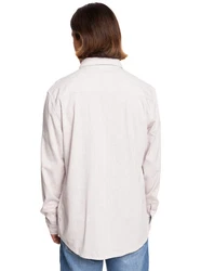 Quiksilver Langarmhemd Lhanbryde Khaki/Beige/Braun/Weiß