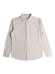 Quiksilver Langarmhemd Lhanbryde Khaki/Beige/Braun/Weiß