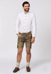 Stockerpoint Trachtenlederhose Franz Braun/Khaki/Beige