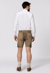 Stockerpoint Trachtenlederhose Franz Braun/Khaki/Beige