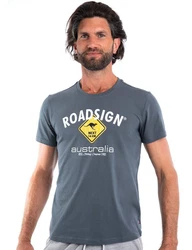 ROADSIGN australia T-Shirt Raute Rot