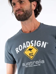 ROADSIGN australia T-Shirt Raute Rot