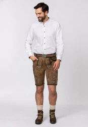 Stockerpoint Trachtenlederhose Thomas2 Braun/Khaki/Beige