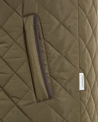 Schöffel Country Steppweste Barrowden Dunkelgrün/Braun/Khaki/Beige