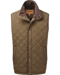 Schöffel Country Steppweste Barrowden Dunkelgrün/Braun/Khaki/Beige