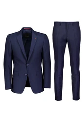 Roy Robson Hosenanzug Slim Fit Dunkelblau/Blau/Hellblau