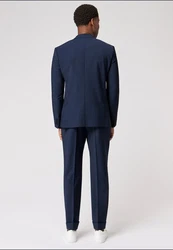 Roy Robson Hosenanzug Slim Fit Dunkelblau/Blau/Hellblau
