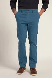 JP1880 Chinohose Chino Hose Bauchfit FLEXNAMIC 4-Pocket Hellblau/Blau
