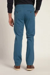 JP1880 Chinohose Chino Hose Bauchfit FLEXNAMIC 4-Pocket Hellblau/Blau