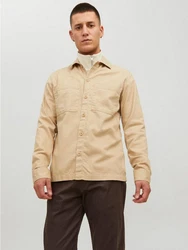 Jack & Jones Langarmhemd JPRPETE 6062 Sand