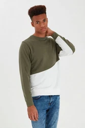 Blend Sweatshirt BLEND BHSweatshirt Dunkelgrün/Grün