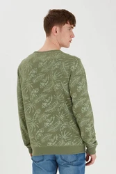 Blend Sweatshirt BLEND BHSweatshirt Grün/Dunkelgrün