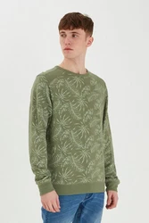 Blend Sweatshirt BLEND BHSweatshirt Grün/Dunkelgrün