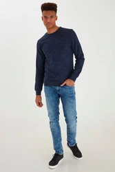 Blend Sweatshirt BLEND BHSweatshirt Dunkelblau