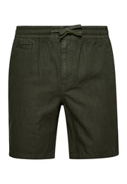 Shorts Herren Shorts VINTAGE OVERDYED SHORT Dark Moss Khaki