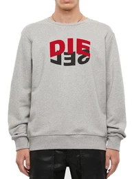 Sweatshirt Regular Fit Supersoft Pullover - S-GIRK-N80 Grau