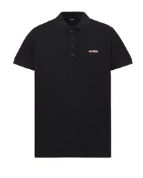 Poloshirt Regular Fit - T-WEET-DIV Schwarz - Gr. S Small