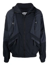 Kurzjacke Leichte Nylon Jacke Windbreaker mit Kapuze - J-PACKAR