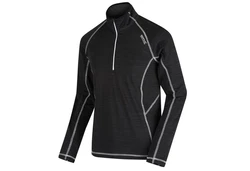 Regatta 2-in-1 Pullover T-Shirt Yonder Powerstretch Midlayer Schwarz/Gelb/Lila/Dunkelrot/Grau/Orange