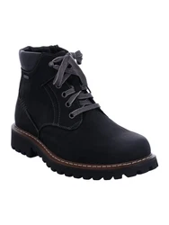 Josef Seibel Chance 39 Schnürstiefel Schwarz