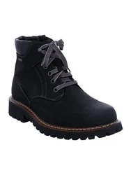 Josef Seibel Chance 39 Schnürstiefel Schwarz