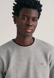 Gant Sweatshirt REG SHIELD C-NECK SWEAT Grau