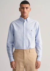 Gant Businesshemd REG OXFORD SHIRT Regular Fit blau