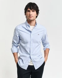 GANT Hemd Business Hellblau/Dunkelblau