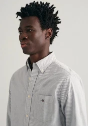 Gant Langarmhemd Regular Fit Oxford Hemd blau/persian blau