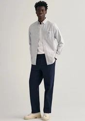 Gant Langarmhemd Regular Fit Oxford Hemd blau/persian blau