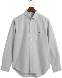 Gant Langarmhemd Regular Fit Oxford Hemd blau/persian blau