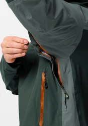 Jack Wolfskin Funktionsjacke ALPSPITZE TOUR 3L JKT Grün/Dunkelgrün