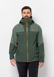 Jack Wolfskin Funktionsjacke ALPSPITZE TOUR 3L JKT Grün/Dunkelgrün