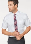 Man's World Kurzarmhemd Rot/Creme/Dunkelrot/Weiß
