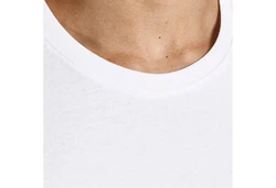 Jack & Jones T-Shirt JJEORGANIC BASIC 3er PACK Weiß/Dunkelblau/Schwarz
