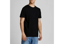 Jack & Jones T-Shirt Essentials JJEORGANIC BASIC TEE SS O-NE (5er-Pack) Weiß/Schwarz