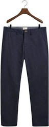 Gant Chinohose Regular Twill  Dunkelblau/Blau