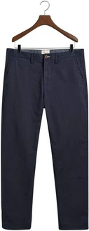 Gant Chinohose Regular Twill  Dunkelblau/Blau
