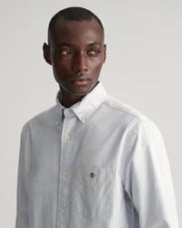 Gant Langarmhemd Regular Fit Oxford Hemd blau