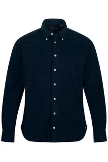 JP1880 Businesshemd Cordhemd Langarm Buttondown Kragen Modern Fit Dunkelblau/Hellblau JP1880 Businesshemd Cordhemd Langarm Buttondown Kragen Modern Fit Dunkelblau/Hellblau