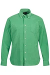 JP1880 Businesshemd Cordhemd Langarm Buttondown Kragen Modern Fit Türkis/Grün/Neonfarben/Dunkelgrün