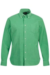 Businesshemd Cordhemd Langarm Buttondown Kragen Modern Fit