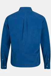 JP1880 Businesshemd Cordhemd Langarm Buttondown Kragen Modern Fit Dunkelblau/Blau