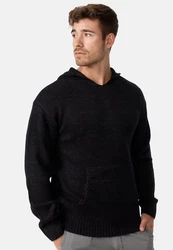 Indicode Strickpullover INLedger Schwarz