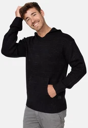 Indicode Strickpullover INLedger Schwarz